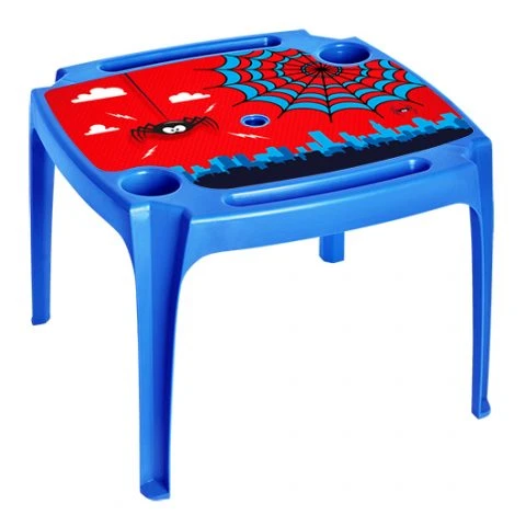 Mesa Infantil Azul Com